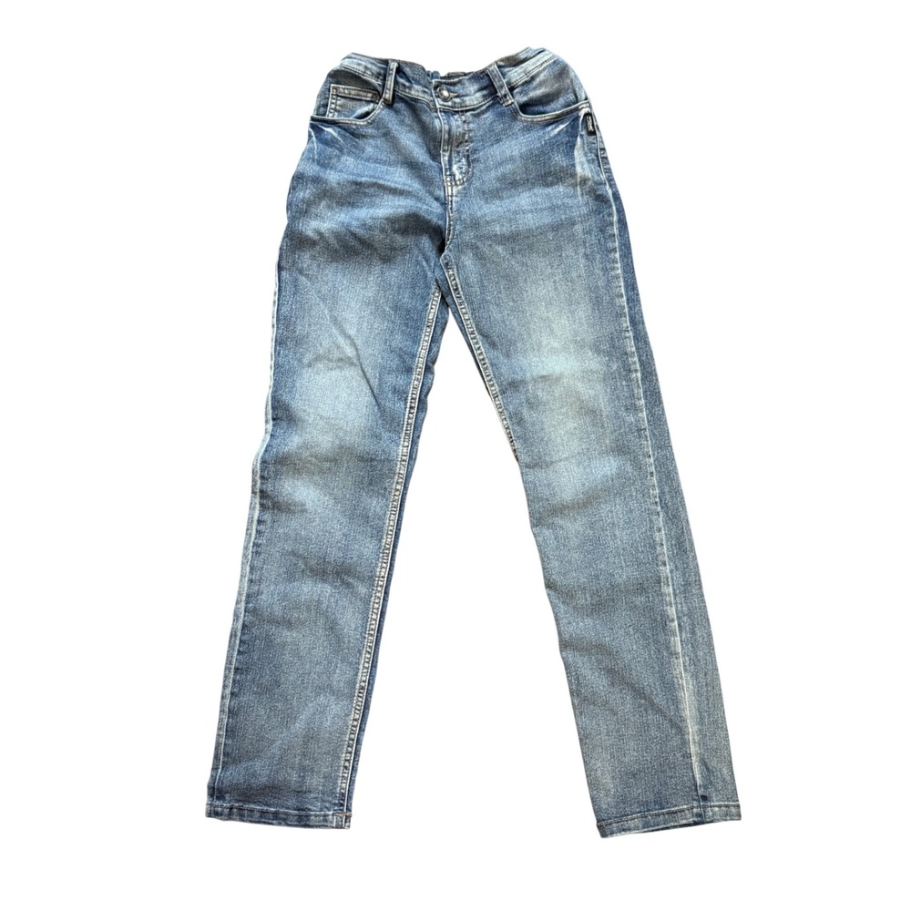 Silver Jeans Co Nathan Kids Size 14 Blue Straight Leg Denim Pants Vintage Denim